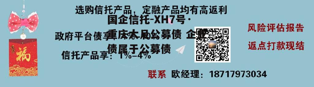 国企信托-XH7号·重庆大足公募债 企业债属于公募债