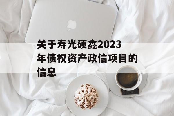 关于寿光硕鑫2023年债权资产政信项目的信息